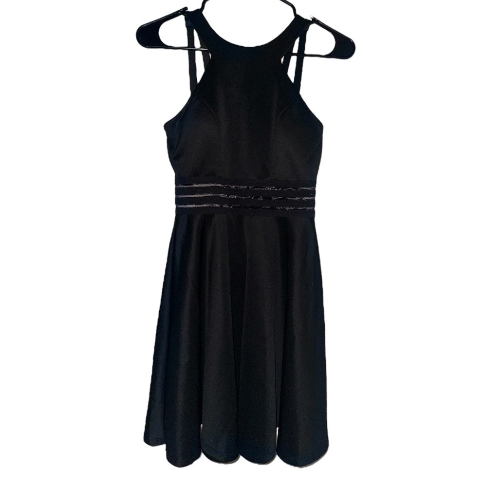 City Studio Cocktail Dress size 1 Junior Black